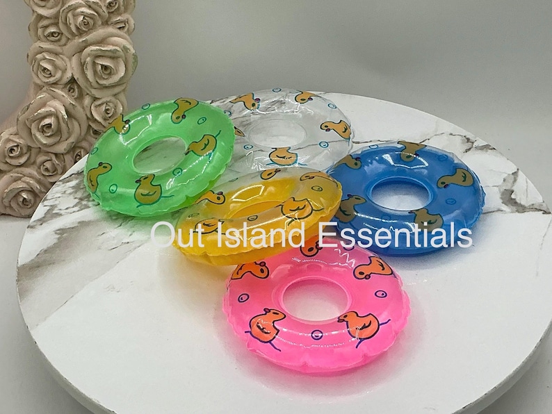 Miniature XL Pool Ring I Miniature Beach Floaty I Dollhouse Miniature ...