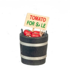 Miniature  I Miniature Tomatoes I Miniature Dollhouse Food I Miniature Tomatoes Display I Miniature Tomatoes For Sale
