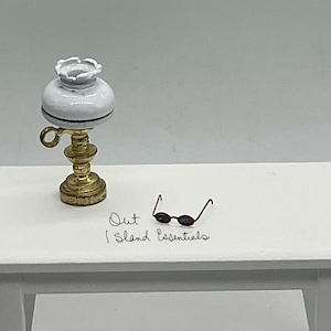 1 Pair Of Dollhouse Sun Glasses I Miniature Doll Shades I Miniature Glasses I 1:12 Scale Dollhouse Accessories
