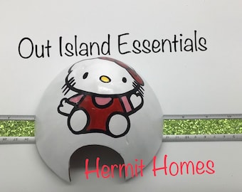 Hermit Crab Home I Hermit Crab Hide Away I Hermit Crab House I Hermit Crab Accessories I Hermit Crab House I Coconut Home For Hermie