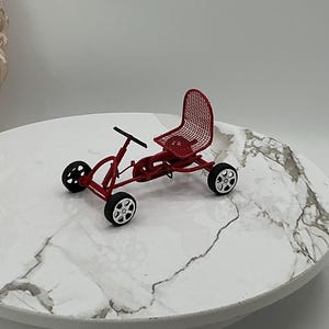 Miniature Dollhouse Toy Scooter I Miniature Doll Toys I Miniature Dollhouse 1:12 Scale Accessories