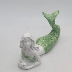 Mermaid Statue | Mermaid Decoration | Daydreaming Mermaid | Relaxing Mermaid | Little Mermaid | Mermaid Display