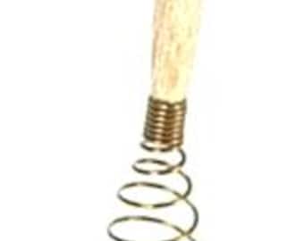 1 Pc. Miniature Whisk With Wooden Handle I Dollhouse Accessories I Miniature Doll Kitchen Accessories IMiniature Dollhouse I 1:12 Scale