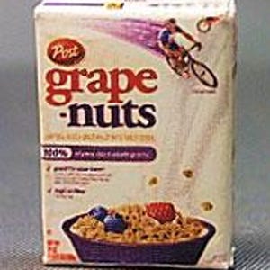 Miniature Breakfast Cereal | Miniature Dollhouse Breakfast | Assorted Miniature Cereal | 1:12 Scale