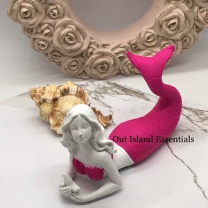 Mermaid Statue | Mermaid Decoration | Daydreaming Mermaid | Relaxing Mermaid | Little Mermaid | Mermaid Display