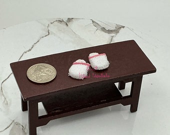 Pentole rotonde in rame in miniatura per casa delle bambole Pentole rotonde in rame in miniatura per casa delle bambole