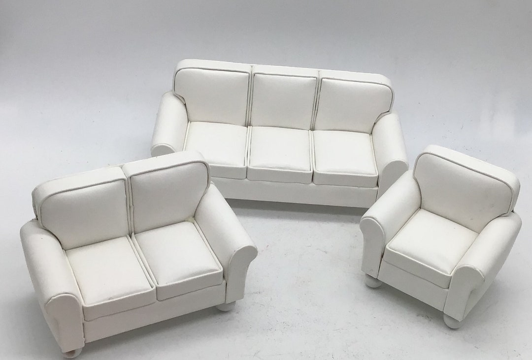 8900⇒8100円ドールハウス　リビング家具ソファ　チェアー　ティーセット電話 8900⇒ドールハウス リビング家具ソファ チェアー ティーセット電話