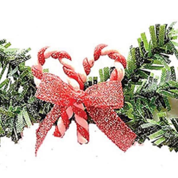 1 Pc. Dollhouse Miniature Swag I Miniature Doll Wreath I Miniature Christmas Decor I 1:12 Scale Doll Christmas | Miniature Christmas