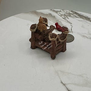 Dollhouse Logs With Snow And Critters I Miniature Fire Logs I Miniature Dollhouse Wood For Fireplace I 1:12 Scale Dollhouse Accessories