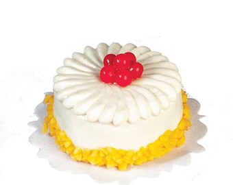 Miniature Dollhouse Cake, All Occasions, 1:12 Scale