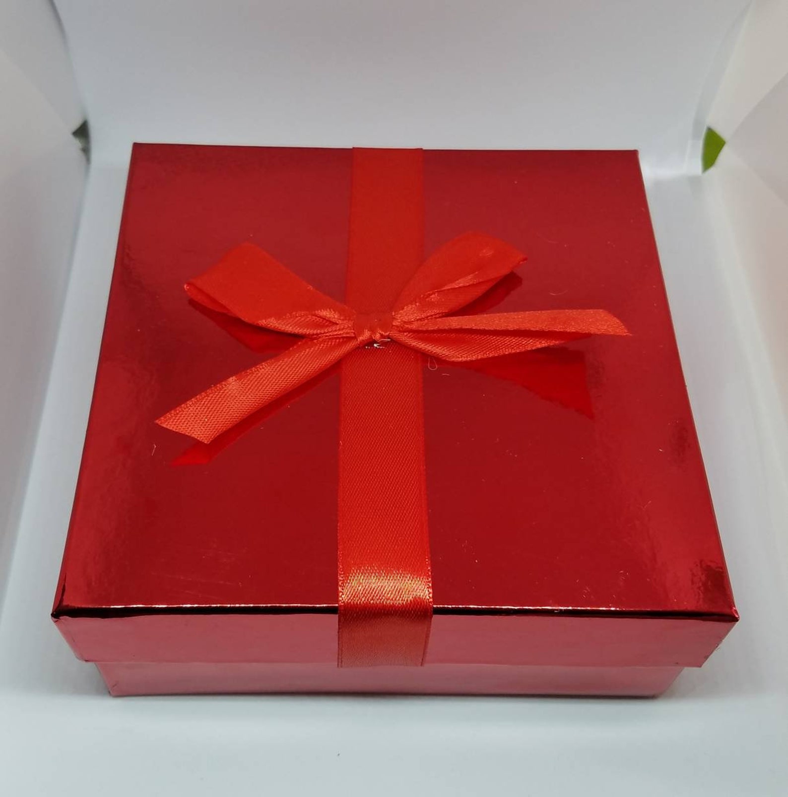 Ornament Gift Box Ornament Exchange Gift Box FREE Shipping Etsy