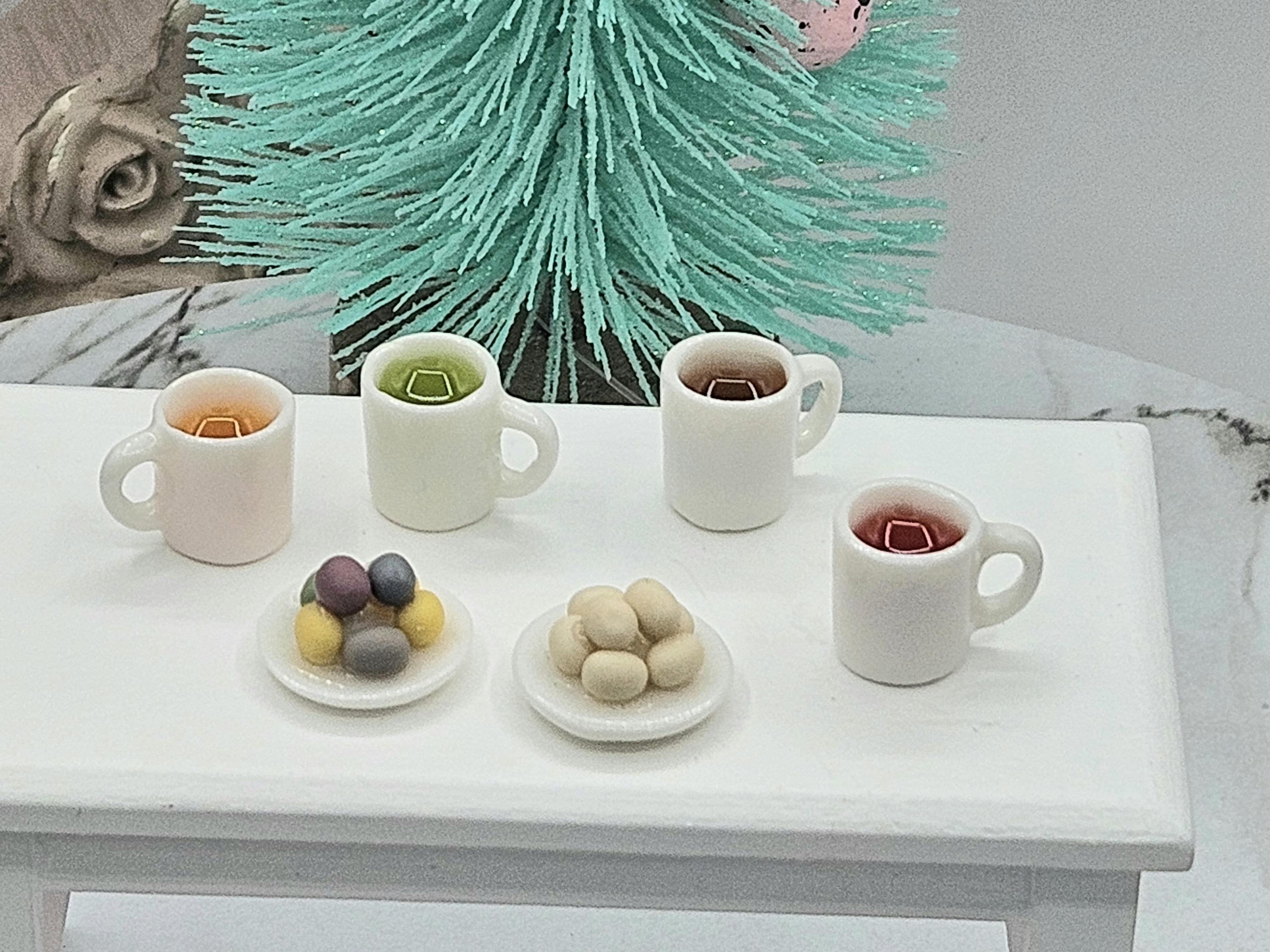 Alipis 30 Stück Miniatur Eier Aus Kunstharz Realistische Kleiner