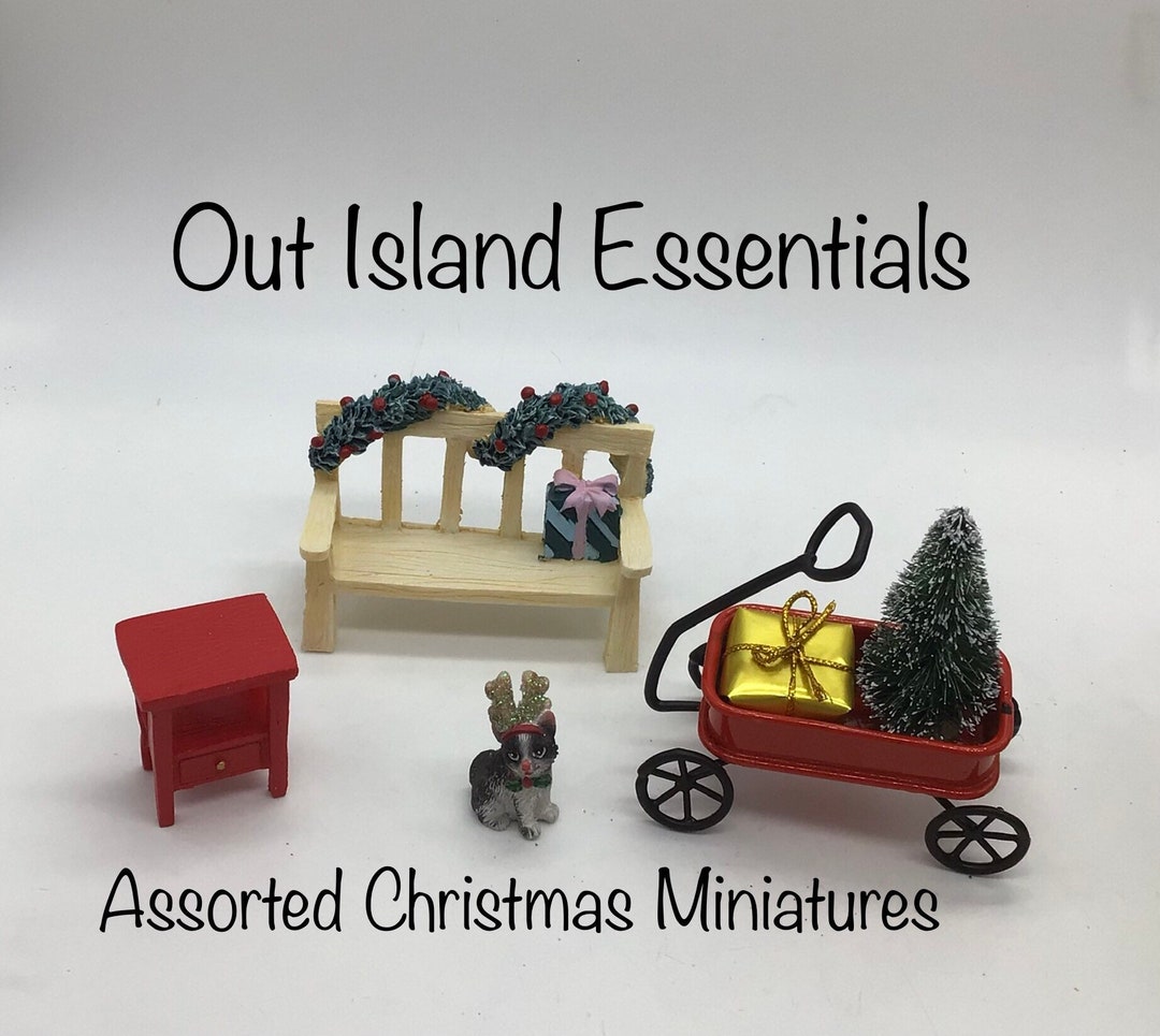 Miniature Dollhouse Christmas Accessories I Miniature Christmas I