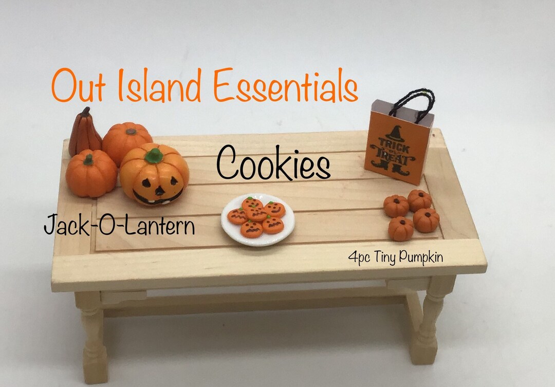 Assorted Halloween Miniature I Jack O Lantern I Halloween Cookies I ...