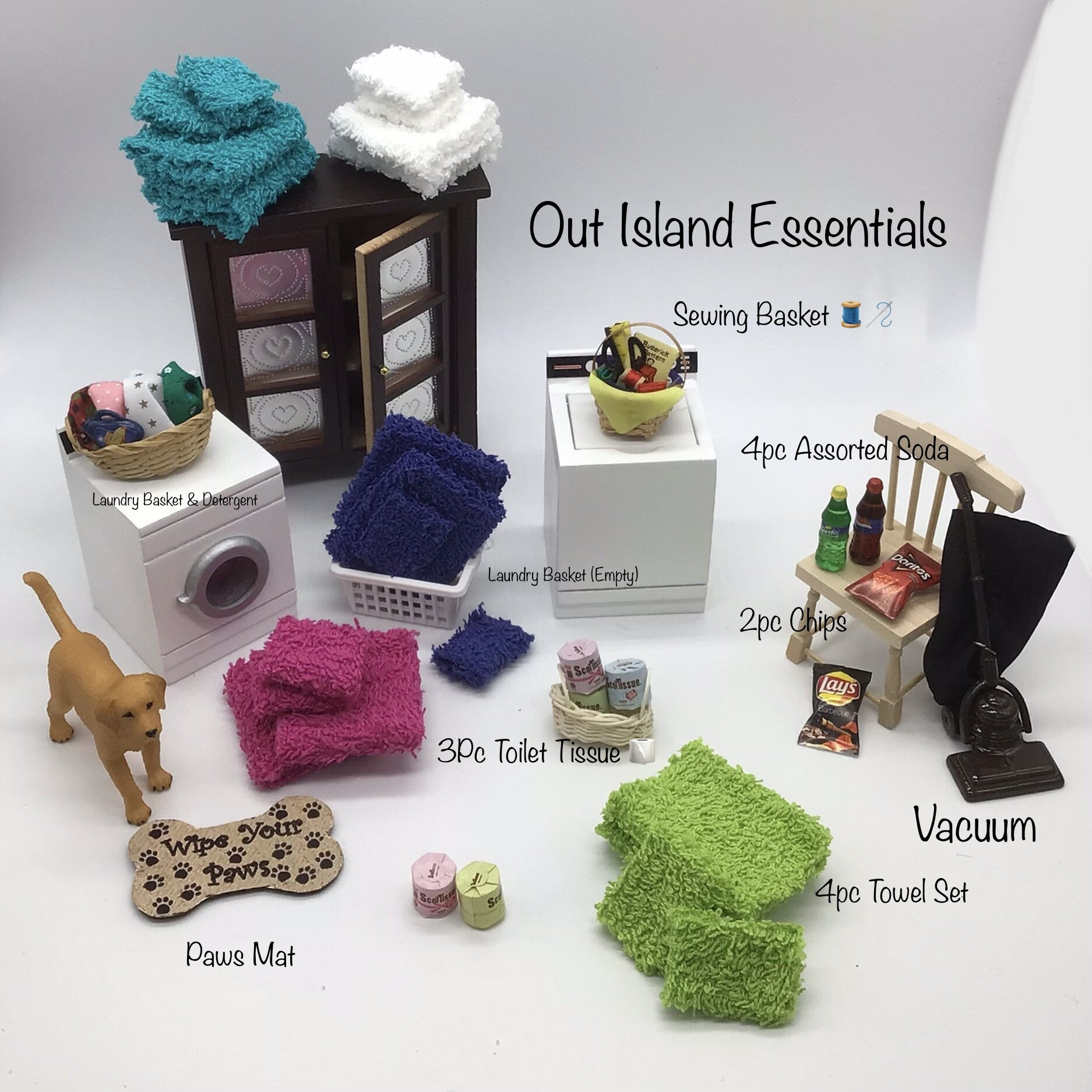 Dollhouse Miniature Cleaning I Dollhouse Clean up I Miniature Etsy