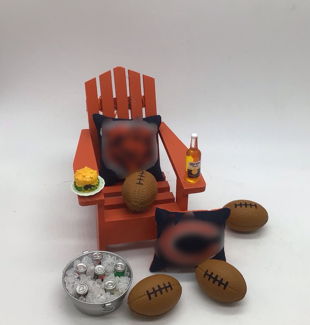 Chicago Bears Ornament I Football Christmas Ornament I Chicago Bears