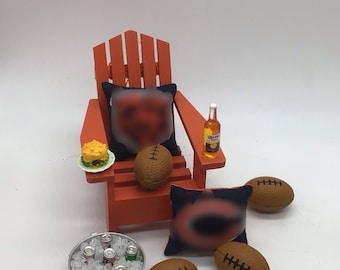 Chicago Bears Ornament I Football Christmas Ornament I Chicago Bears Christmas Ornament I Chicago Bears Coastal Christmas