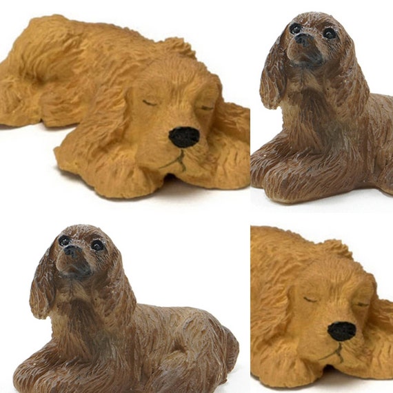 ミニチュアコッカースパニエル犬 I ドールハウスミニチュアペット I