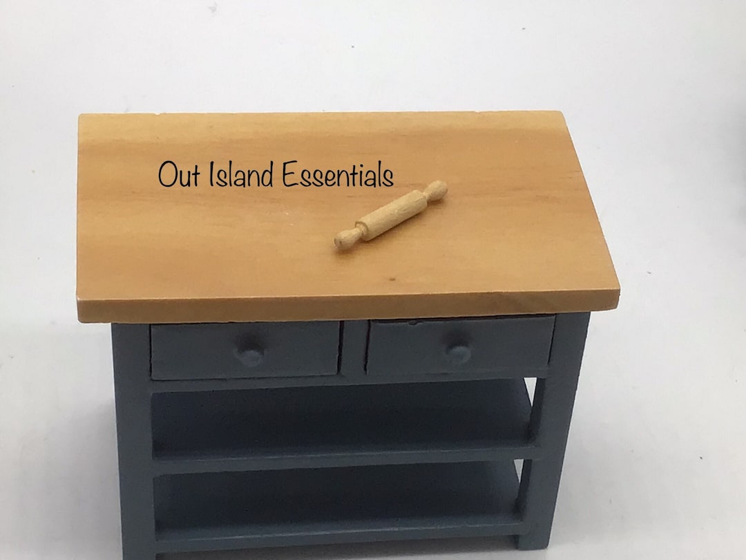 Miniature Rolling Pin, 1:12 Scale Dollhouse Baking Supply - Etsy