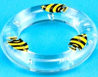 Equipo de playa en miniatura | Flotador de playa en miniatura | Anillo flotante en miniatura para casa de muñecas | Accesorios para piscina a escala 1:12 para casa de muñecas