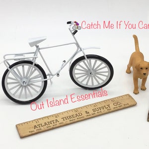 Dollhouse Bicycle I Miniature Doll Bike I Miniature Dollhouse Bicycle I 1:12 Scale Dollhouse Accessories