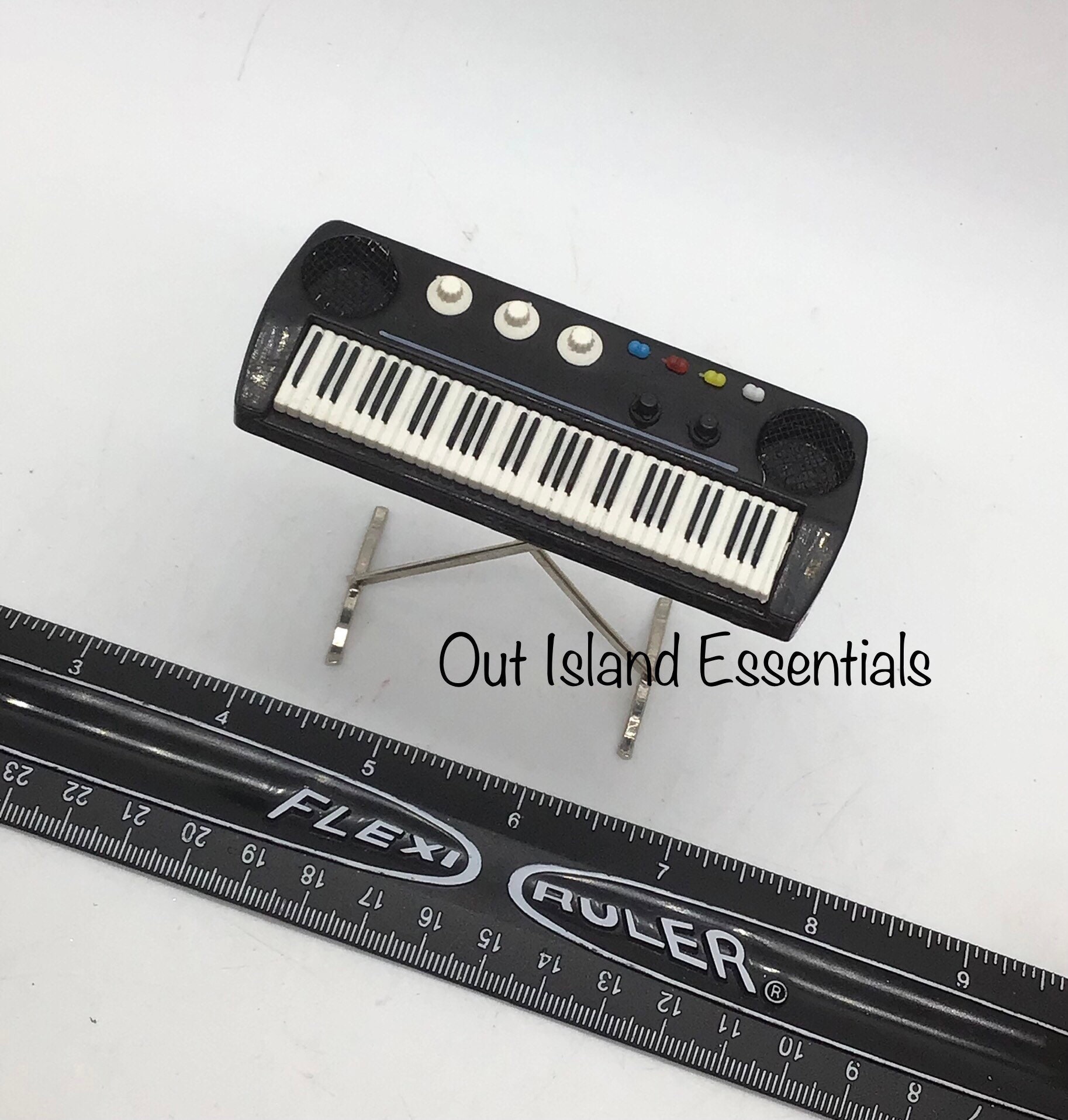 Clavier miniature I Piano électrique miniature I Musique miniature I Musicien miniature I Instruments pour poupée à l'échelle 1:12 - France