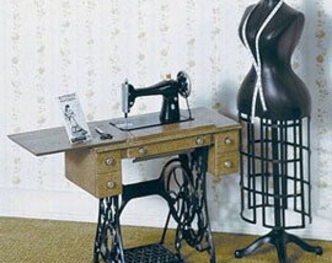 Miniature Sewing Machine I Miniature Sewing Supplies I Miniature