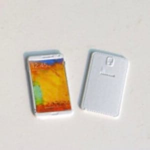 Miniatur Puppenhaus Handy I Miniatur Puppe Smart Cell Phone I Miniatur Puppenhaus Handy I Maßstab 1:12 Zubehör