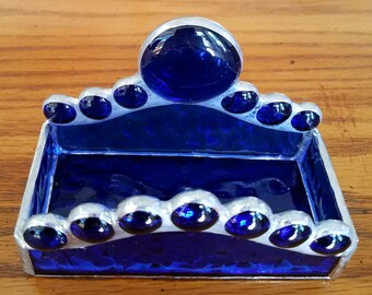 Stained Glass Business Card Holder