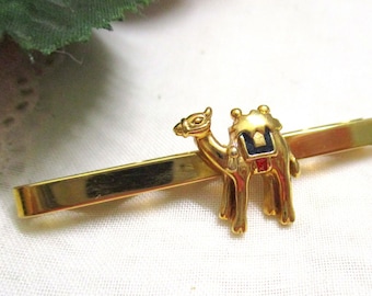 Pretty Designer Tie Clip Tie Clip Camel Cabouchon