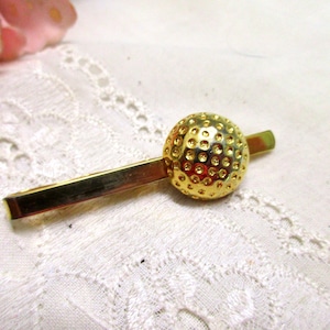 Tie clip Golf Cabouchon Noble designer tie clip Tie clip Golf ball Golfer Cabouchon