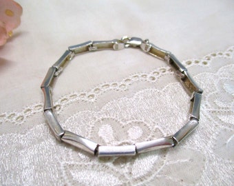 No 59 Solid noble modern silver bracelet silver bracelet 925 18 cm 0.35 cm