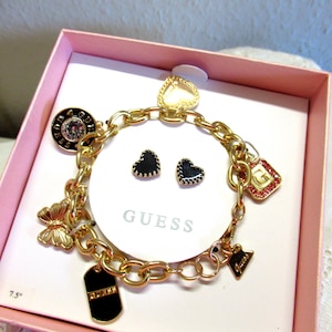 Guess charm bracelet - Etsy 日本