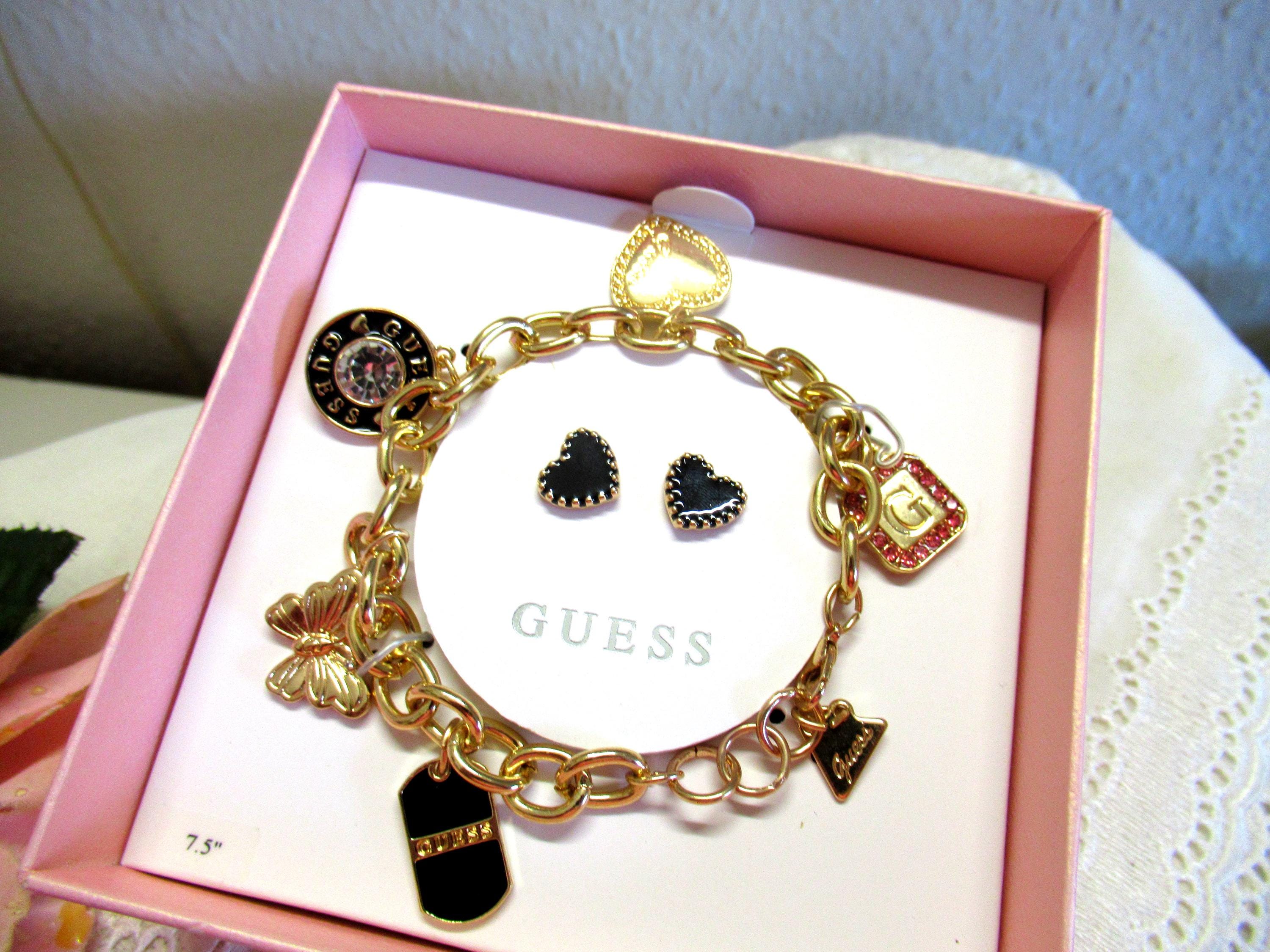 Guess charm bracelet - Etsy 日本