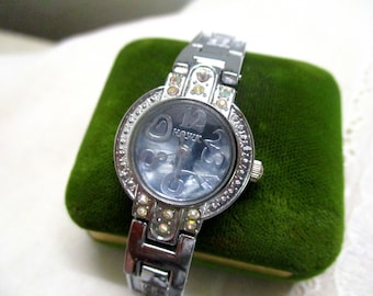 Montre Femme SCHERRER Paris Classique - Boîtier Et Bracelet Métal Argenté, Mouvement Quartz, Occasion