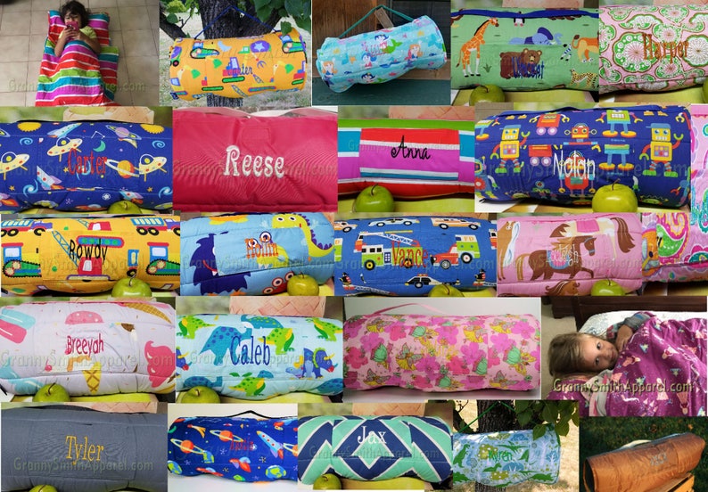 Napping mat. Sleep Roll. Nappie. Nap mat. Personalized Etsy