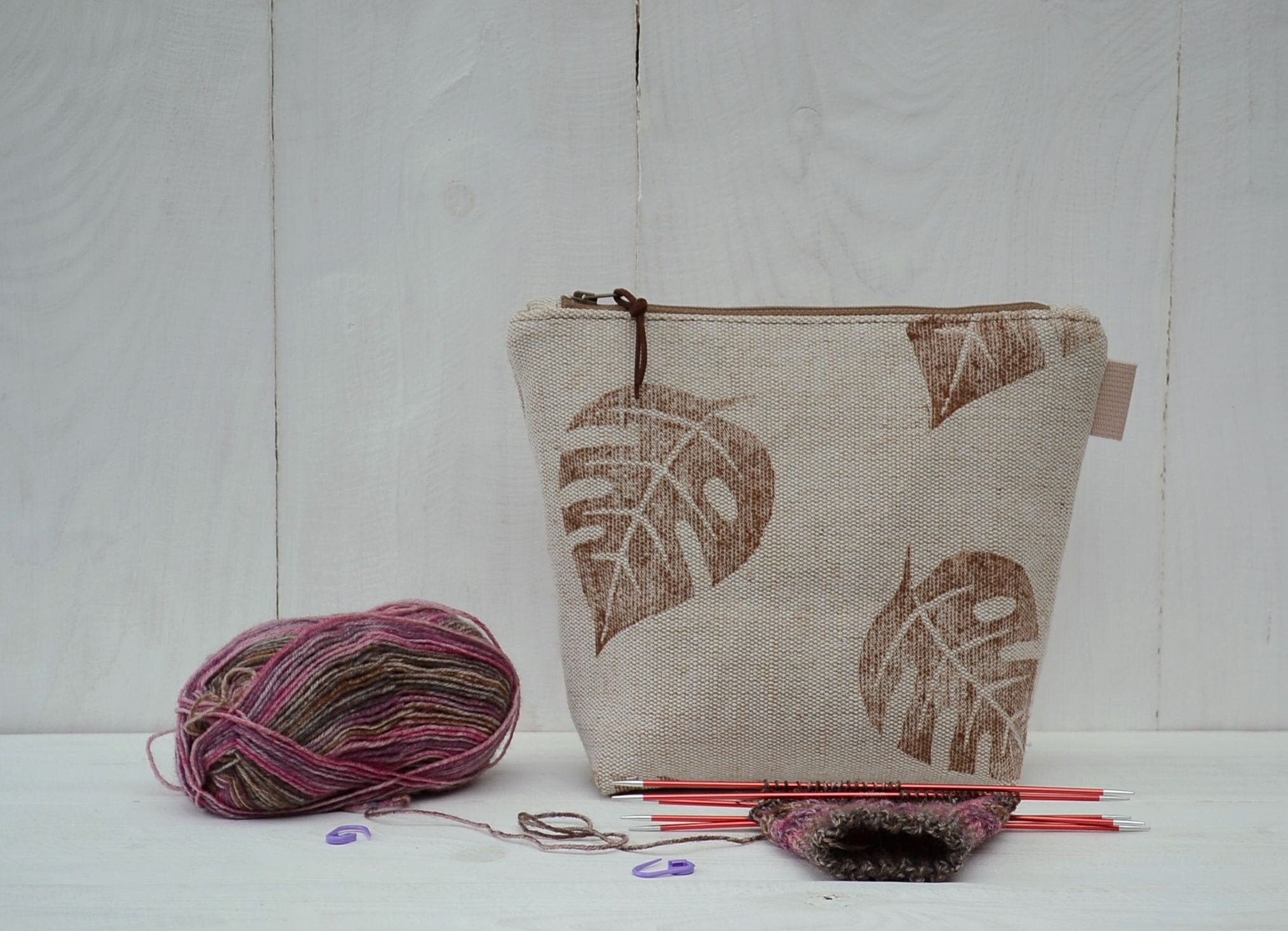 bag to hold crochet supplies
