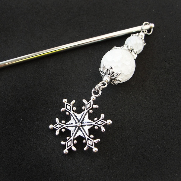 Snowflake Hair Piece Etsy