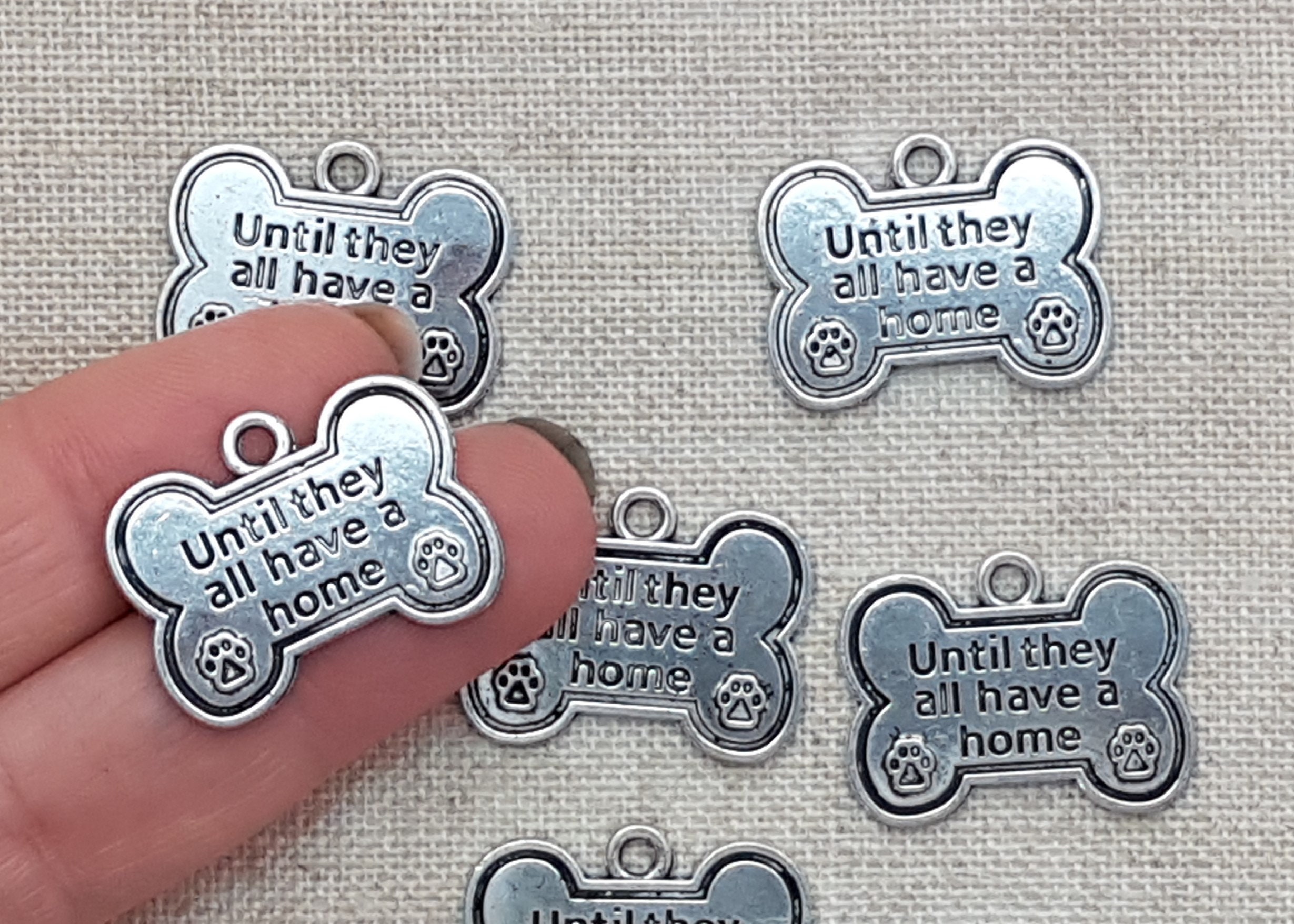 Rescue Dog Charms. Dog Memorial Charms. Dog Remembrance Etsy UK