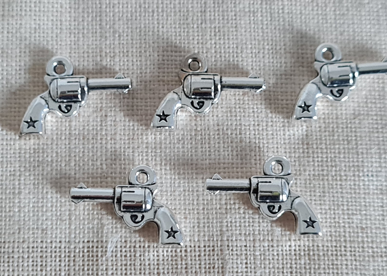 Gun Charms. X 5. Revolver Charms. Pistol Charms. Rifle Charms. Etsy