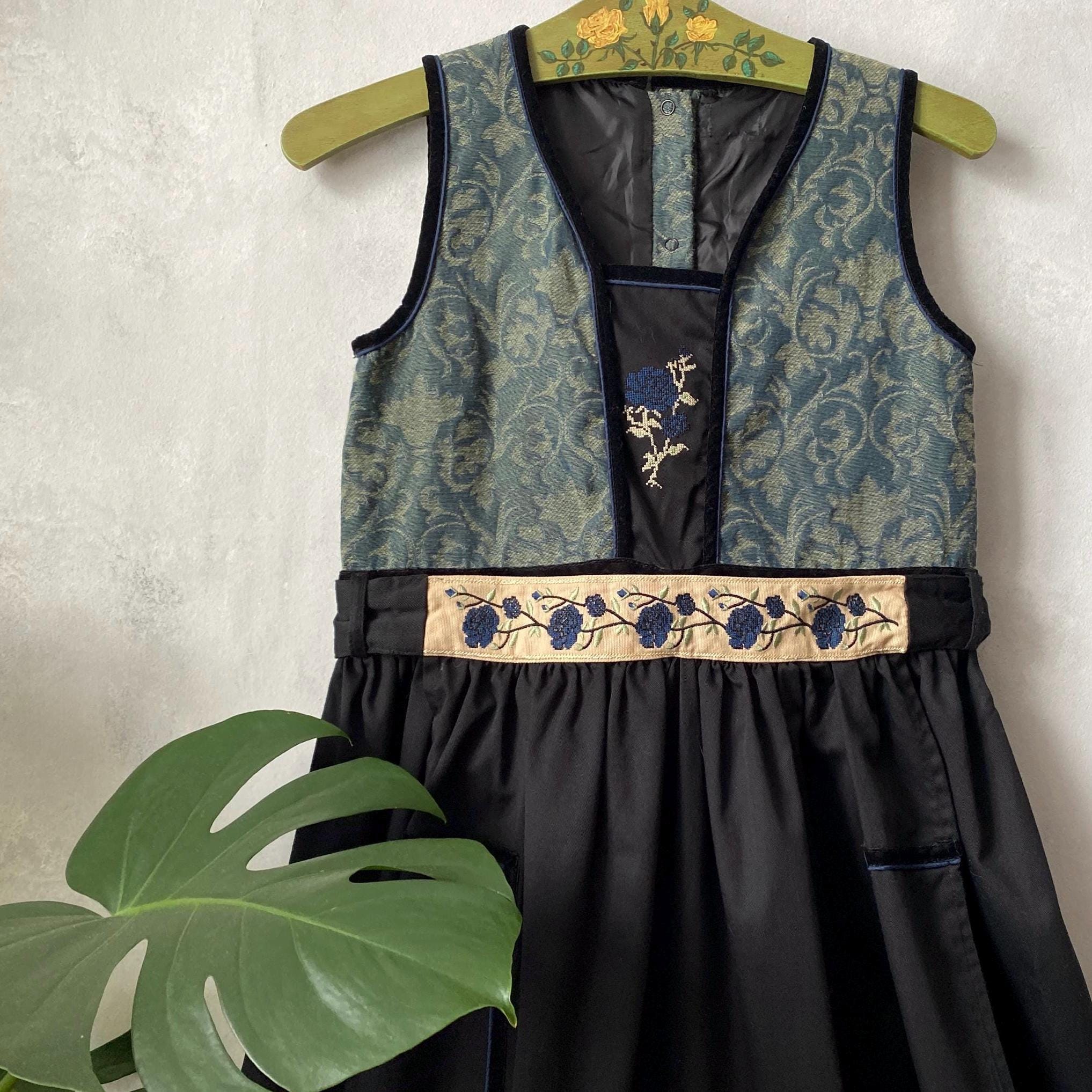 Scandinavian Embroidered Dress - Etsy Australia Scandinavian Embroidered Dress - Etsy Australia