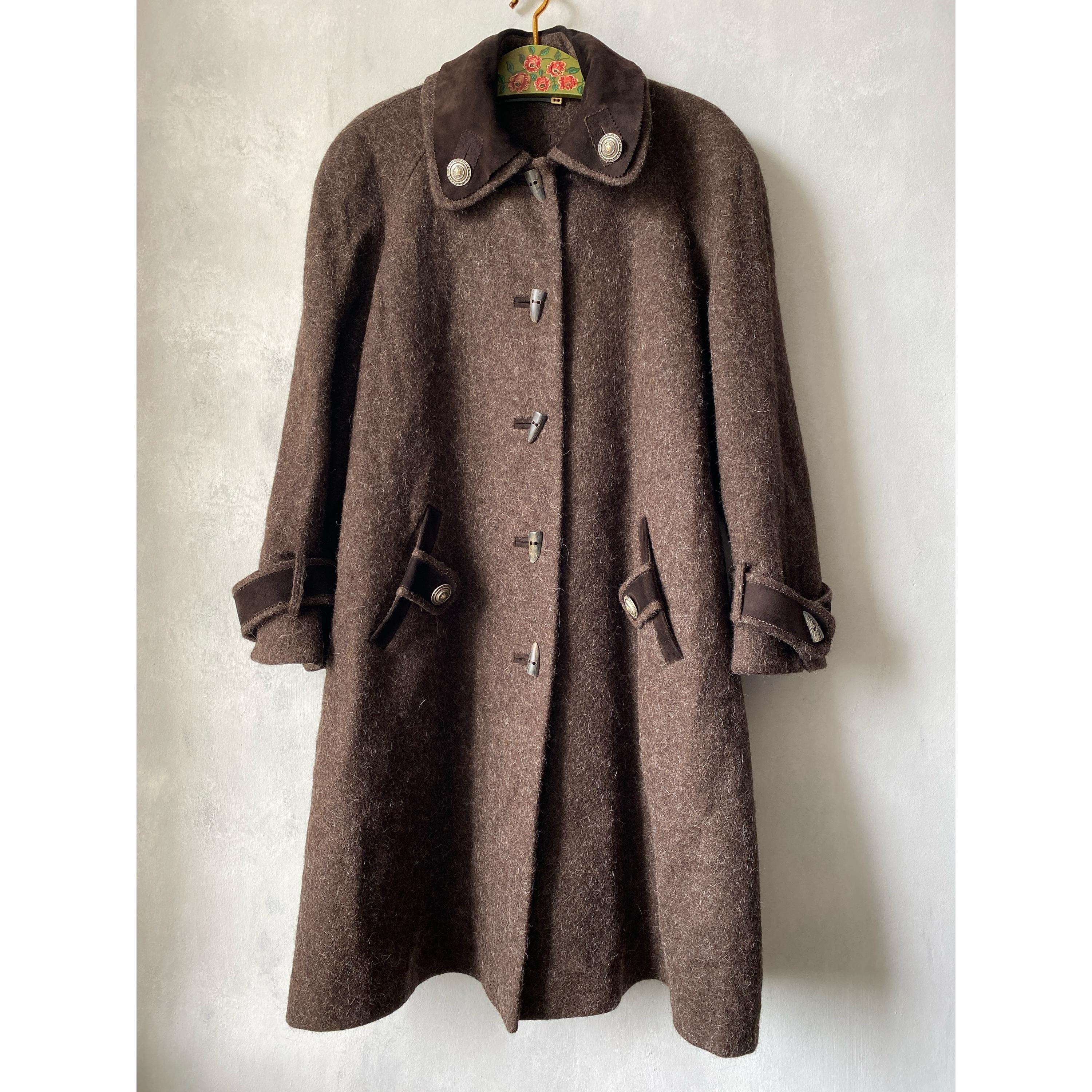 ジャケット・アウター 80s maxi wool long coat vintage 134cm ジャケット・アウター 80s maxi wool long coat vintage 134cm