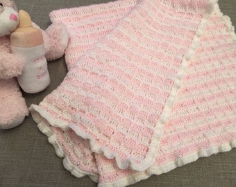 Crochet Blanket for Baby Girl