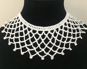 Crochet Pattern PDF for RBG Inspired Lace Collar