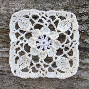 Crochet Square Pattern "Duchesse" PDF Instant Download