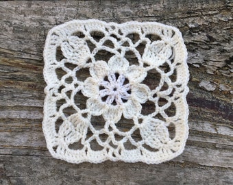 Crochet Square Pattern &quot;Duchesse&quot; PDF Instant Download