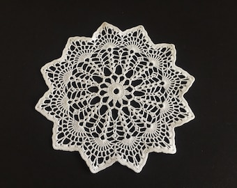 NEW Crochet Lace 8" Doily Handmade Home Decor Gift for Her