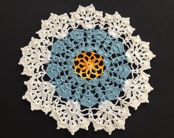 PDF Crochet Pattern Instant Printable Download "LOVELY Doily"