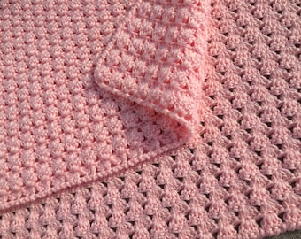 Easy Reversible Zen Crochet Afghan Pattern “Meander” PDF Instant Download