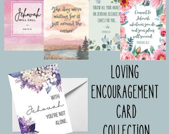 Loving Encouragement Card Collection For Jehovah's Witnesses